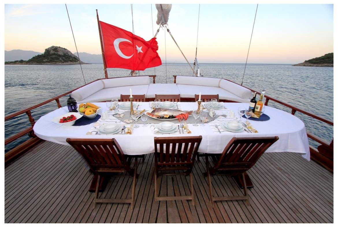 Gulet Azra Deniz for charter in Turkey and Greek Islands, AzraDeniz Luxury crewed yacht for rent